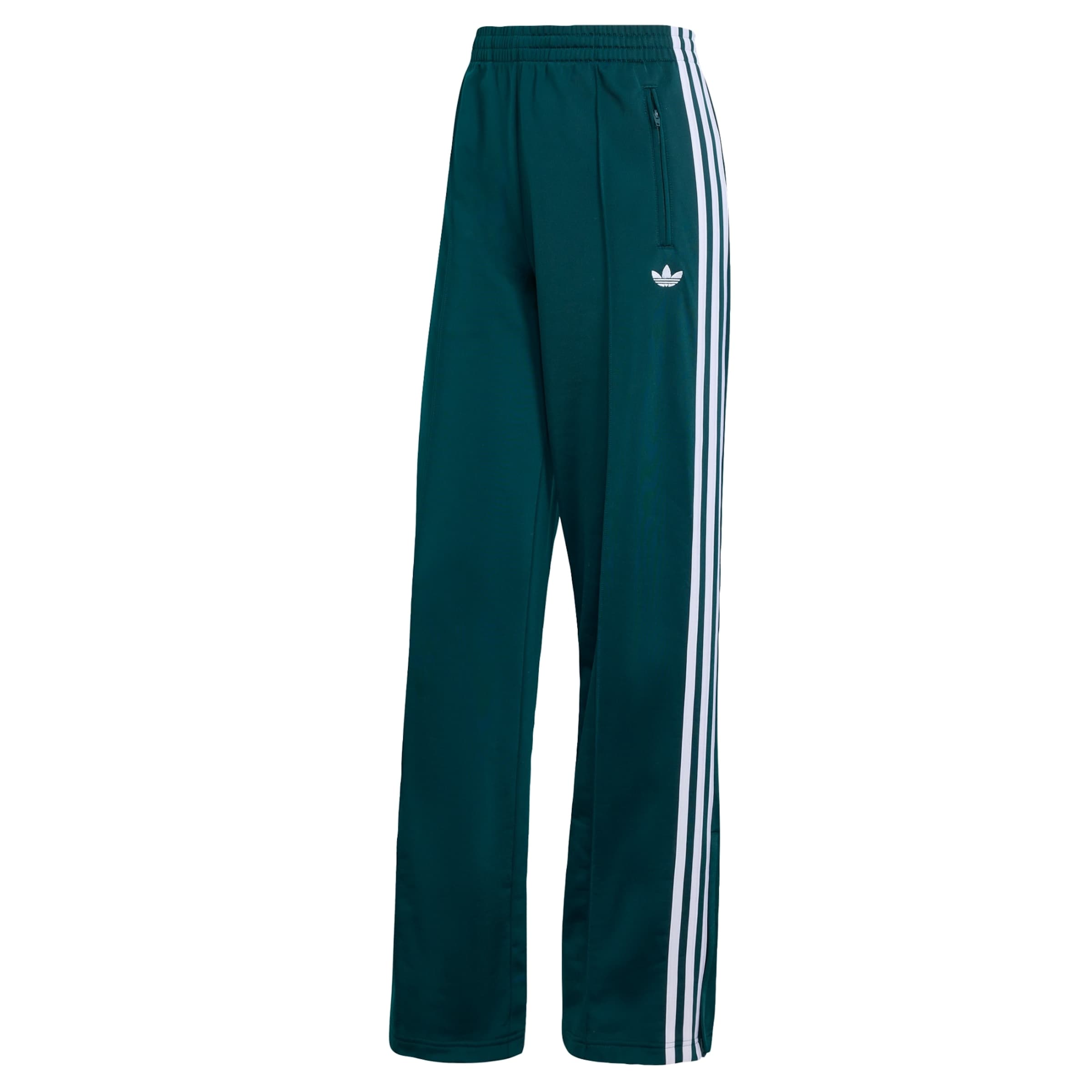 Pantaloni 'Firebird' ADIDAS ORIGINALS di colore verde scuro / bianco, Visualizzazione prodotti