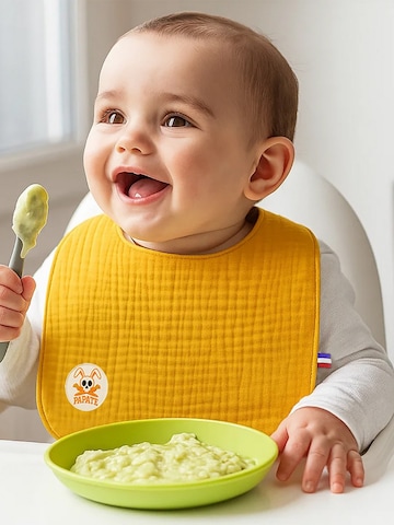 PAPATE - Babero en amarillo