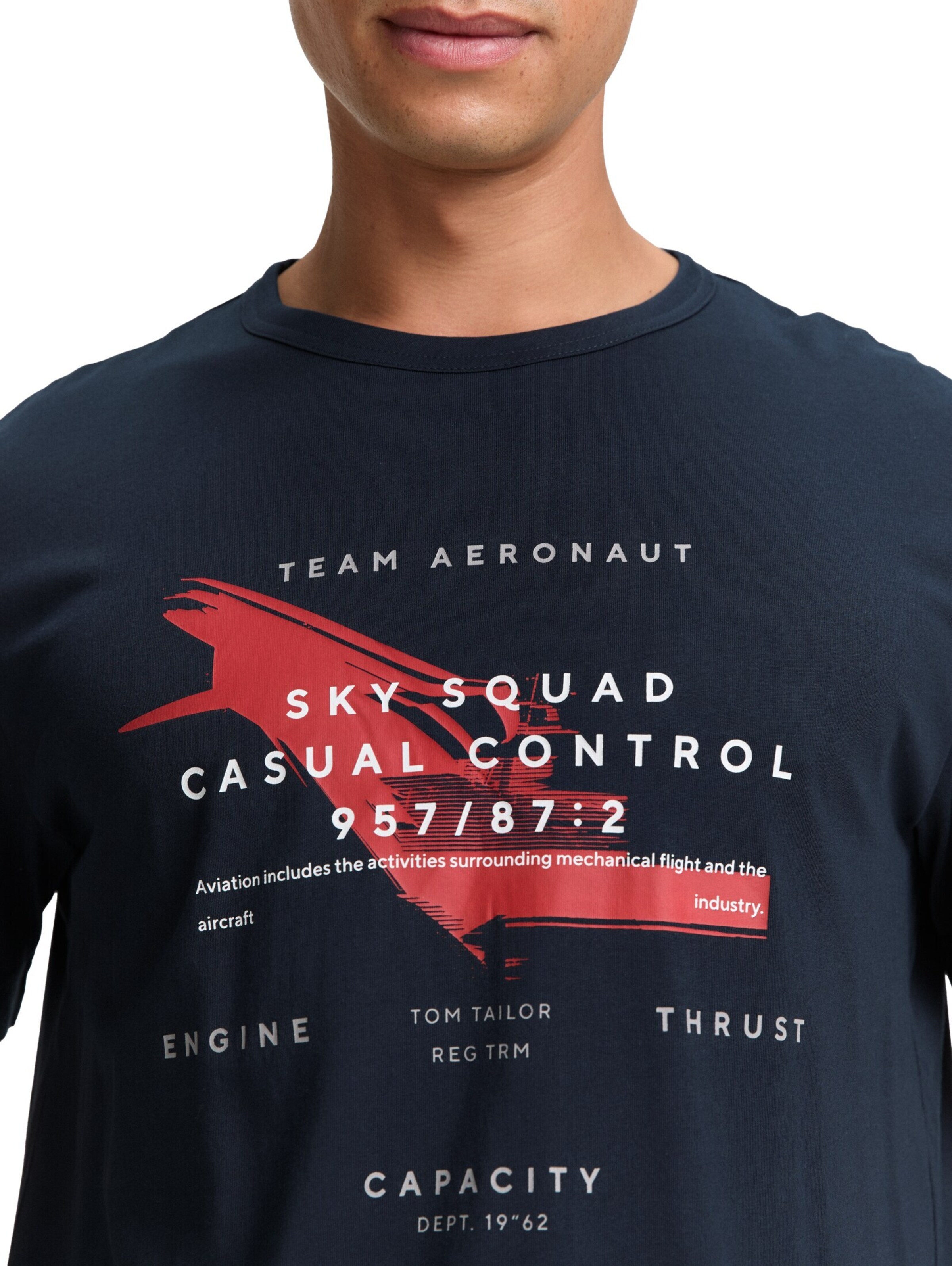 TOM TAILOR Shirt in Blue