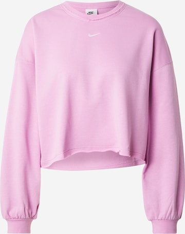 Nike Sportswear Bluzka sportowa 'CHILL' w kolorze fioletowy: przód