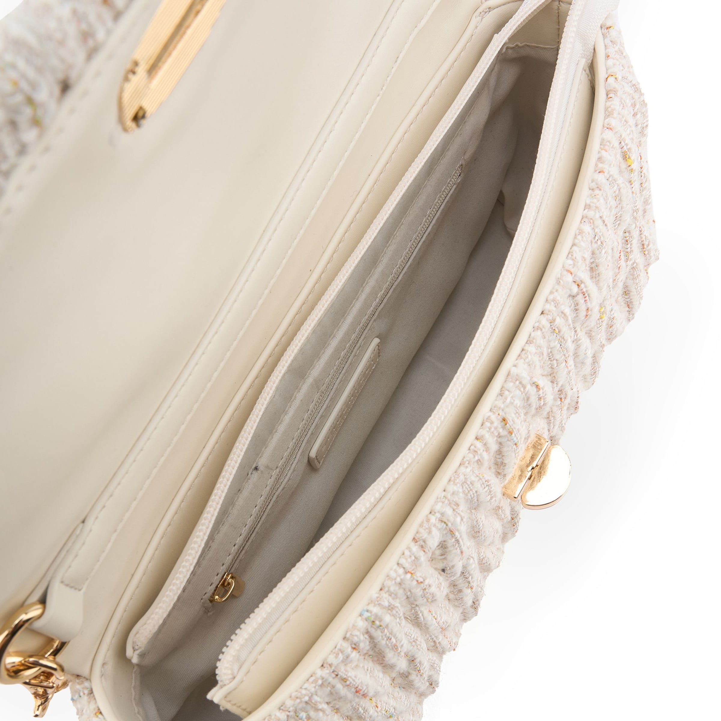 Borsa a tracolla 'Floro' di Seidenfelt in beige