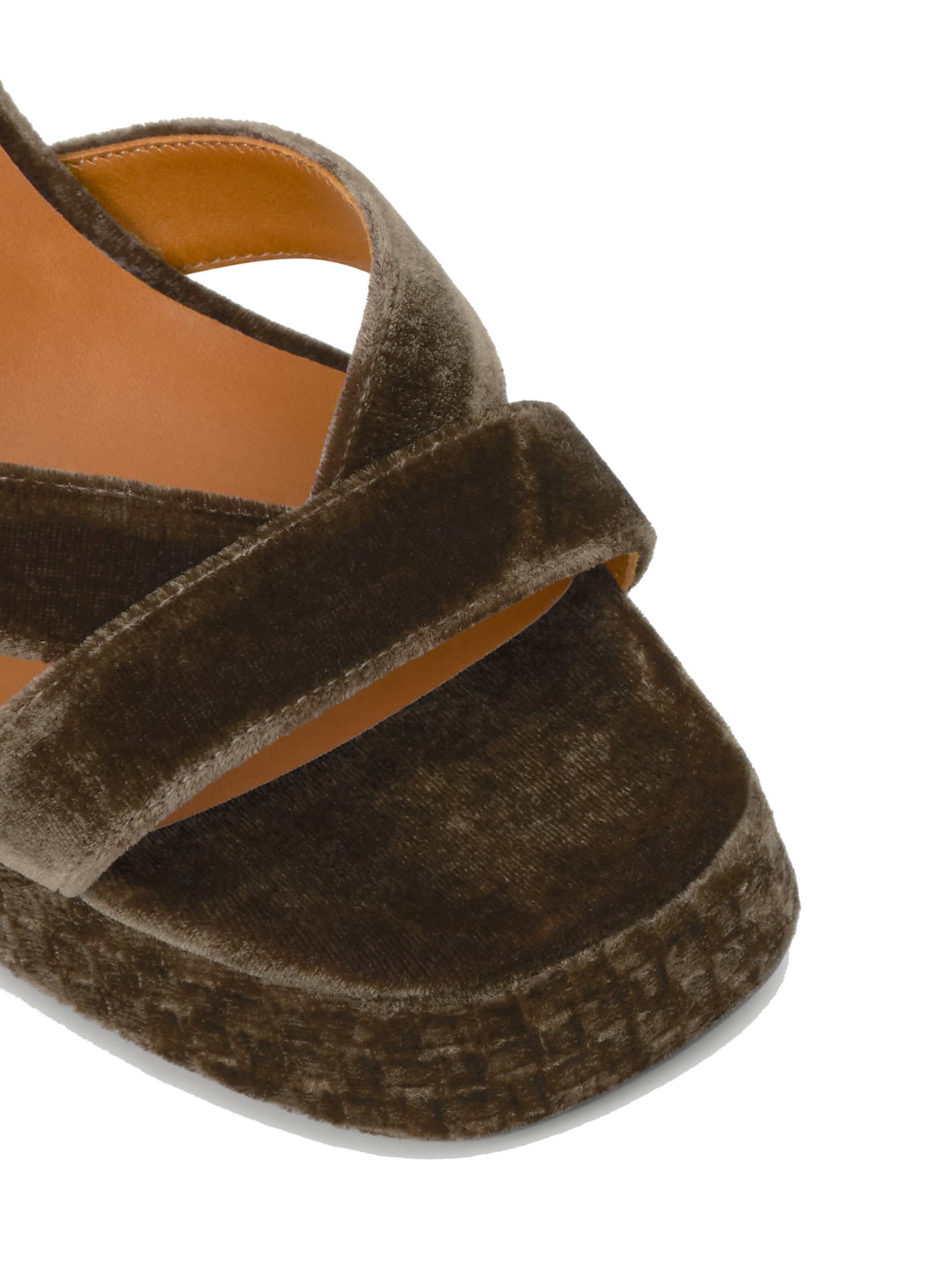 Castañer Strap sandal 'VERO' in Brown