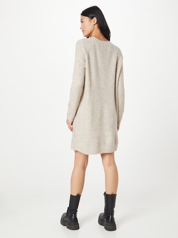 ONLY Knitted dress 'Carol' in Beige