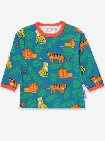 Toby Tiger Shirt 'Raubkatzen' in Grün: Vorderseite