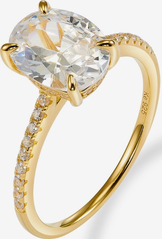 Pure Schmuck Ring 'Royal Spark Bridgerton' in Gold: Vorderseite