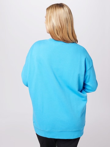 ADIDAS ORIGINALSSweater majica 'Trefoil Crew ' - plava boja