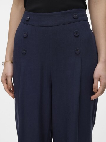 VERO MODA Loose fit Trousers 'GISELLE' in Grey