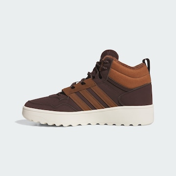 ADIDAS SPORTSWEAR - Botas com atacadores 'Hoops 4.0' em castanho
