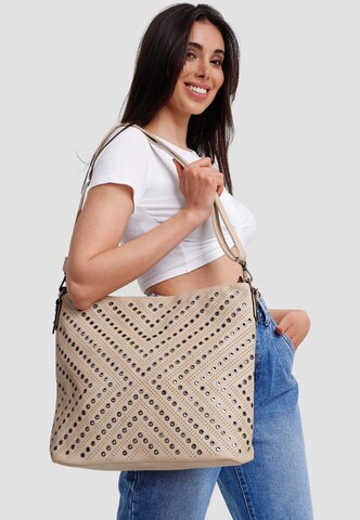 HARPA Shopper in Beige: Vorderseite