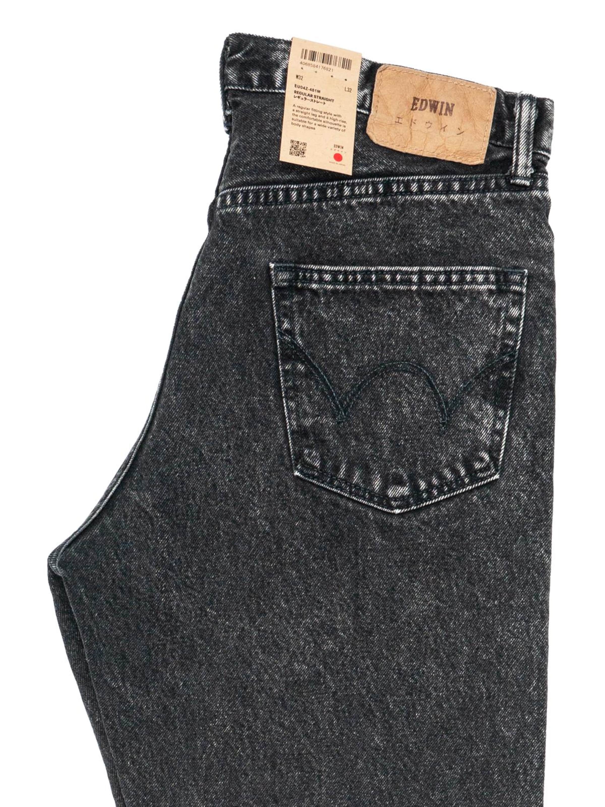 EDWIN Regular Jeans in Zwart