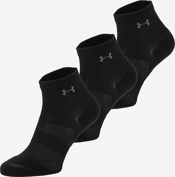 Șosete sport 'Vanish' de la UNDER ARMOUR pe negru: față