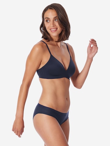Slip ' Invisible Cotton ' SCHIESSER en bleu