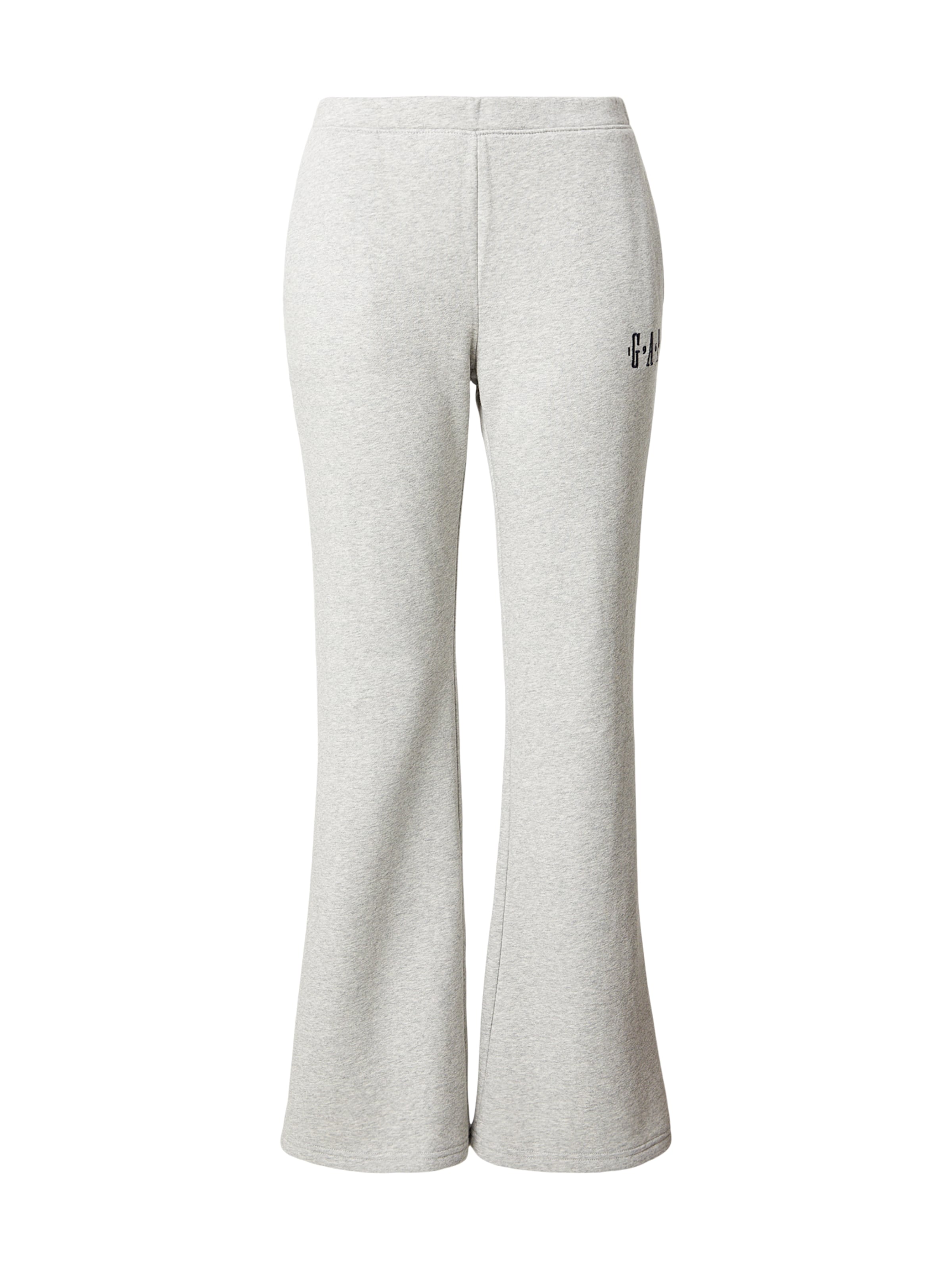 GAP Разкроени Панталон в сиво: отпред