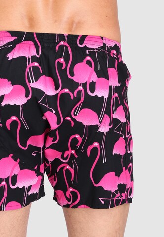 Lousy Livin Boxer shorts 'Flamingo' in Blue