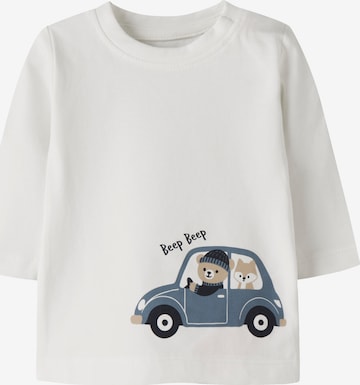NAME IT Shirt 'NBMOSMAR' in White: front