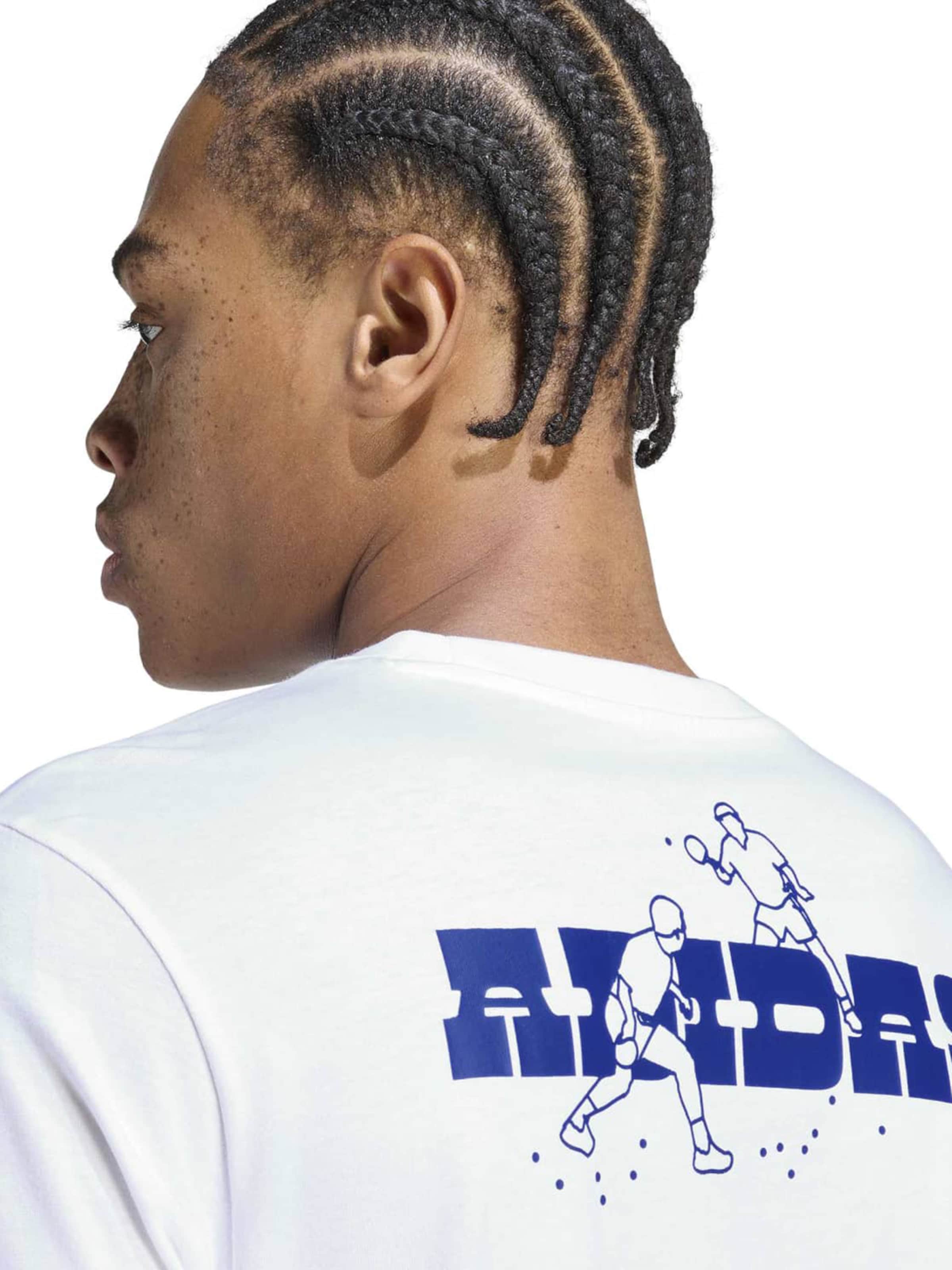 balta ADIDAS SPORTSWEAR Sportiniai marškinėliai 'NOV PONG'