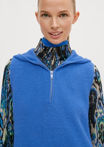 Pull-over comma casual identity en bleu