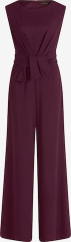Tuta jumpsuit di Vera Mont in lilla: frontale