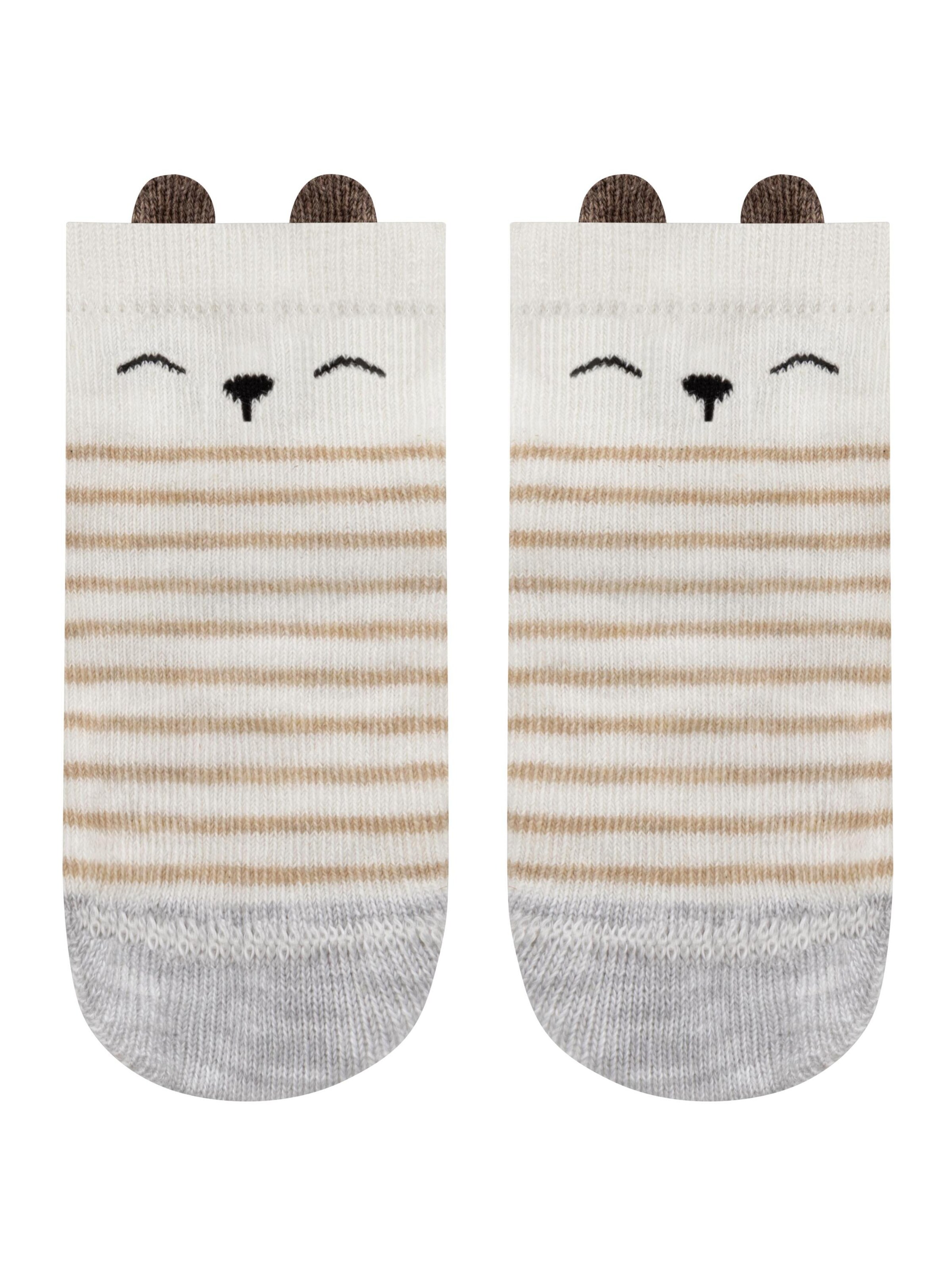 Chaussettes normani en beige