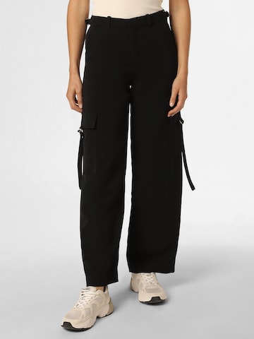 DRYKORN Regular Cargo Pants ' Young ' in Black: front