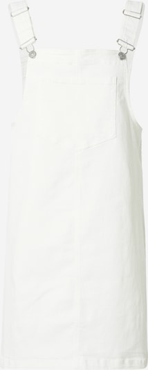 PIECES Latzrock 'PCMONICA SPENCER' in white denim, Produktansicht