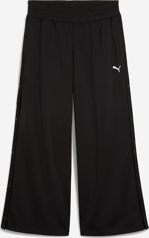 PUMASportske hlače 'Wardrobe Ess' - crna boja: prednji dio