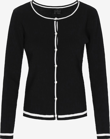 Cardigan DreiMaster Klassik en noir : devant