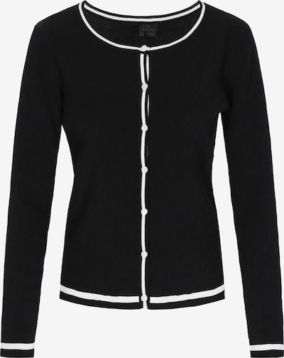 DreiMaster Klassik Cardigan i sort / hvid, Produktvisning