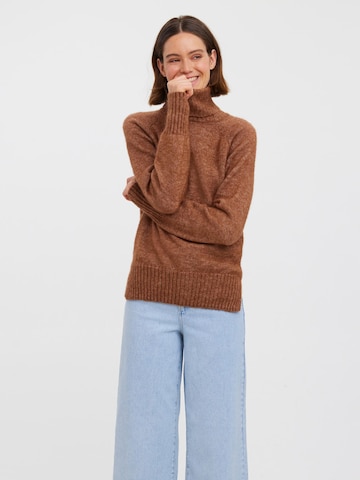 Pull-over 'Daniela' VERO MODA en marron : devant