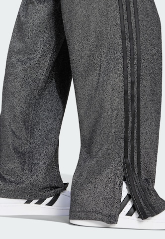 ADIDAS ORIGINALS Wide leg Trousers 'Firebird' in Black