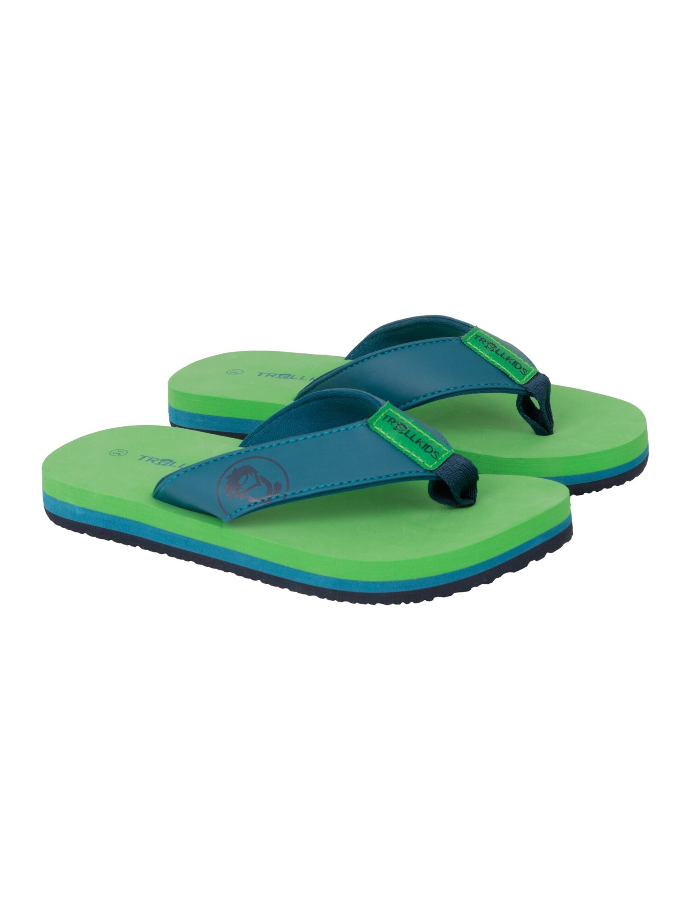 TROLLKIDS Sandals in Green