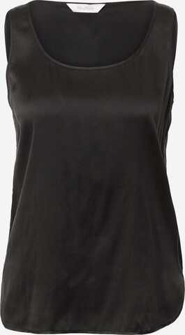 Max Mara Leisure Top 'PAN' in Zwart: voorkant