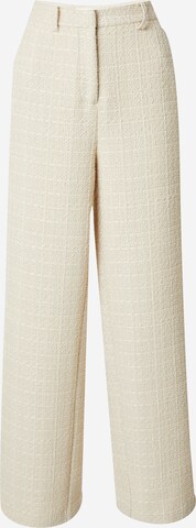 Guido Maria Kretschmer Women Wide leg Broek 'Astrid' in Wit: voorkant