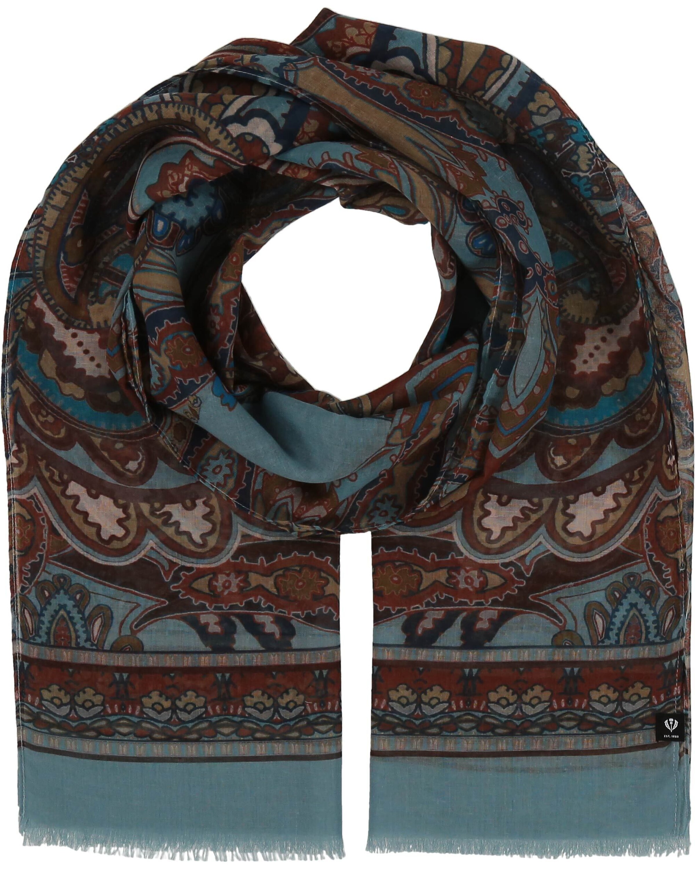 FRAAS Scarf in Blue: front