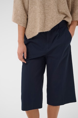 Wide Leg Pantalon à plis 'IWDiaz' InWear en bleu