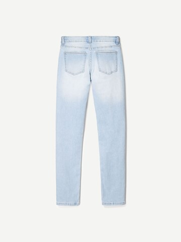 Bershka Skinny Fit Дънки в синьо