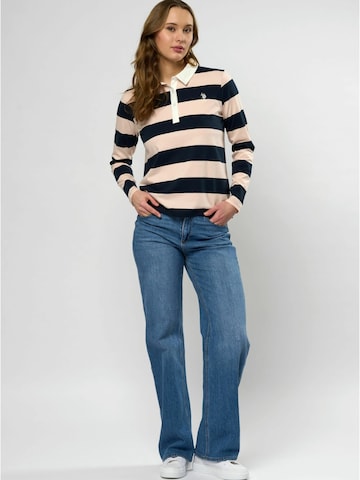 T-shirt 'Nancy' U.S. POLO ASSN. en rose
