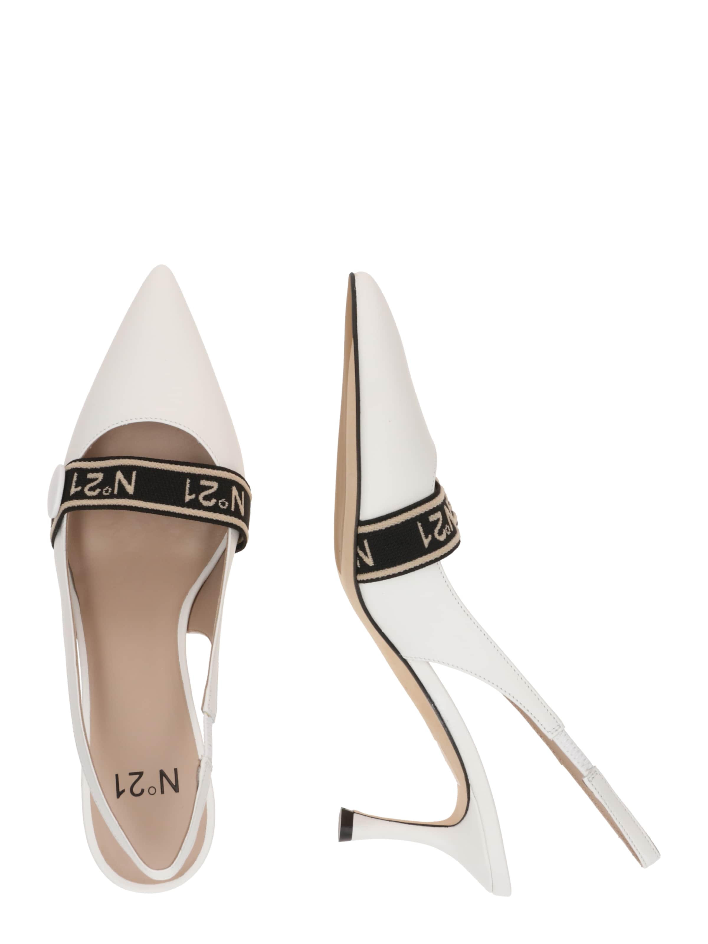 N°21 Lodičky – bílá