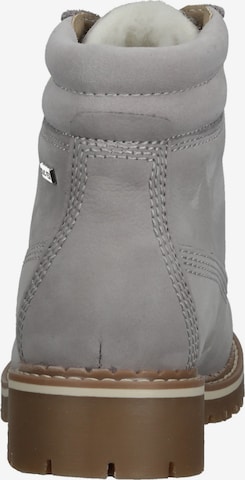 TAMARIS Lace-Up Ankle Boots in Grey