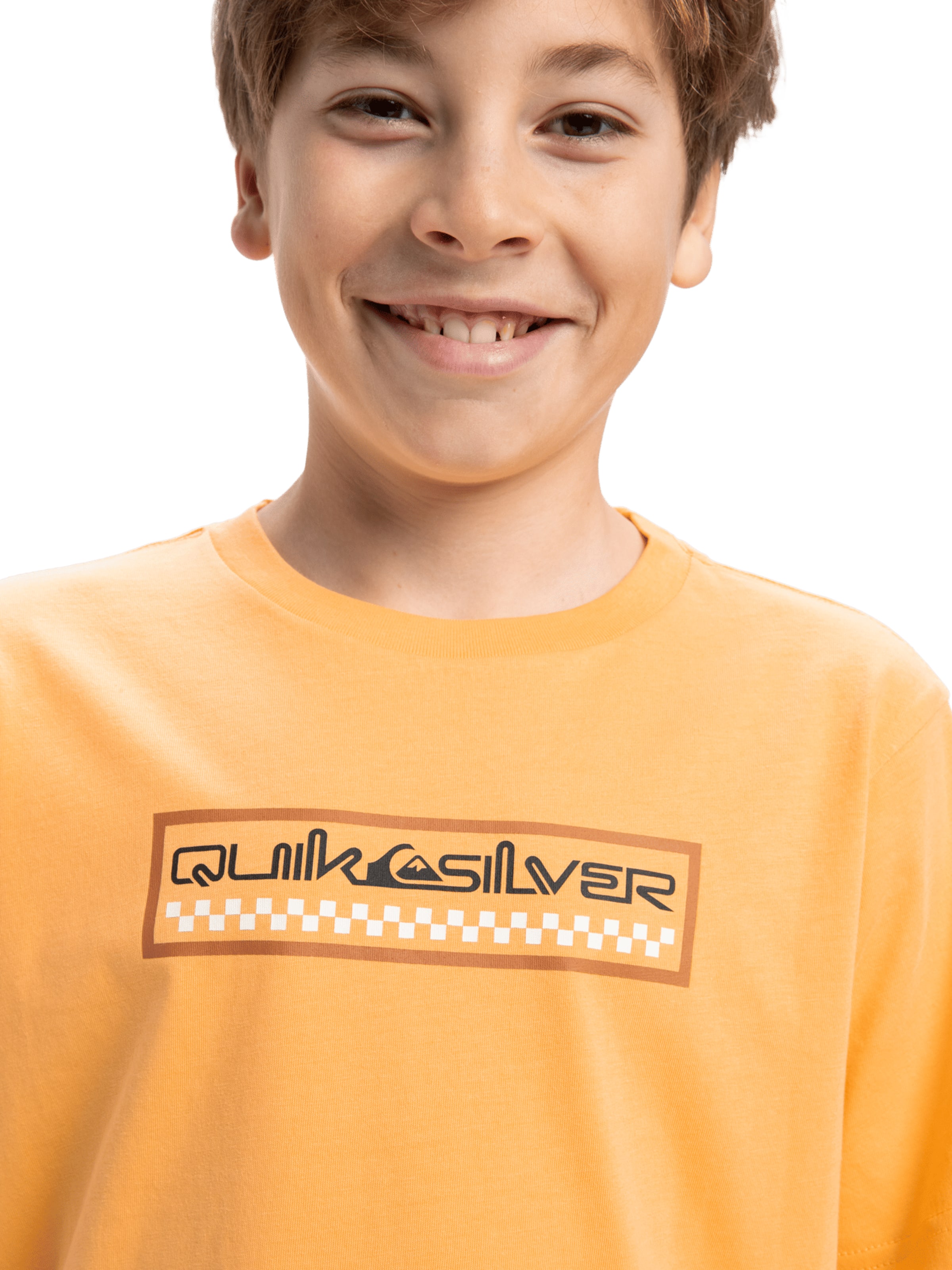 T-Shirt 'Ev Sun Dagger' QUIKSILVER en orange