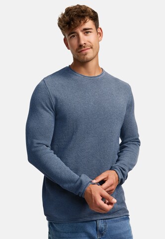 Kronstadt Trui 'Pep' in Blauw: voorkant