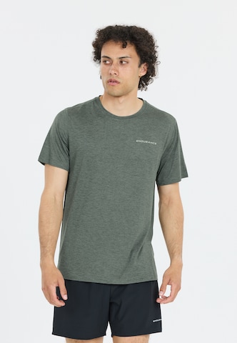 ENDURANCE Functioneel shirt 'Abdon' in Groen: voorkant