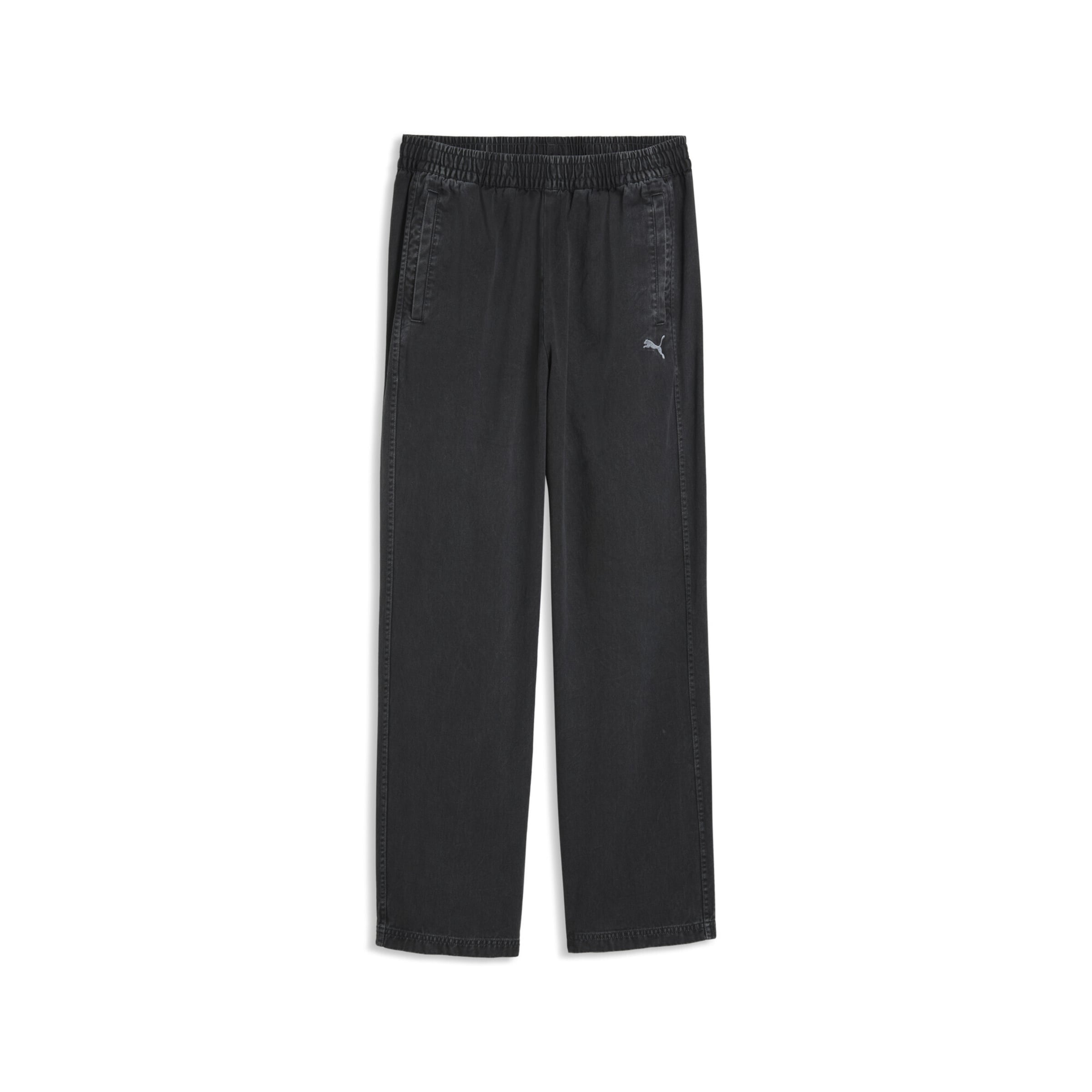 Regular Pantalon de sport PUMA en noir : devant
