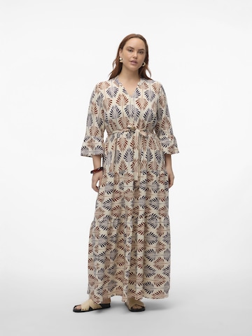Vero Moda Curve Kleid 'VMZera' in Grau: Vorderseite