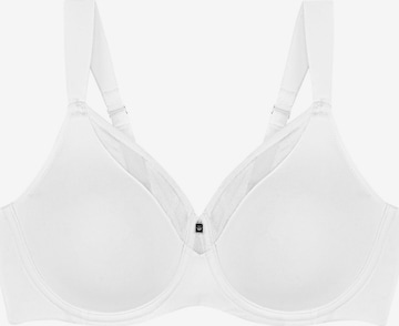 TRIUMPH Minimiser Minimizer ' True Shape Sensation ' in White: front