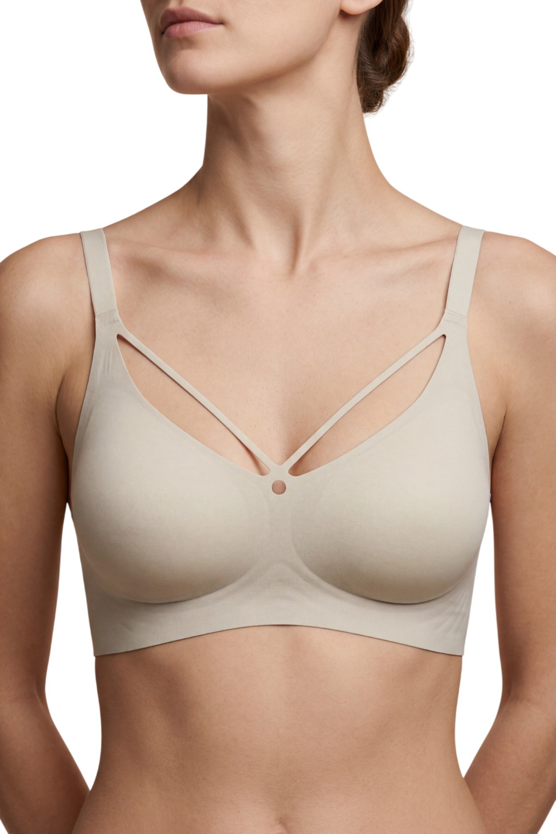 Bustier Soutien-gorge C&City en vert : devant