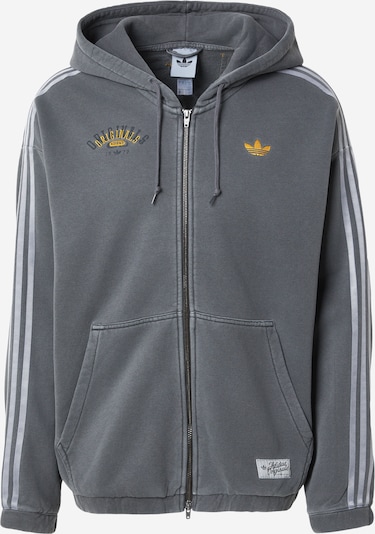 ADIDAS ORIGINALS Gornji dio trenirke u narančasto žuta / bazalt siva / svijetlosiva / tamo siva, Pregled proizvoda