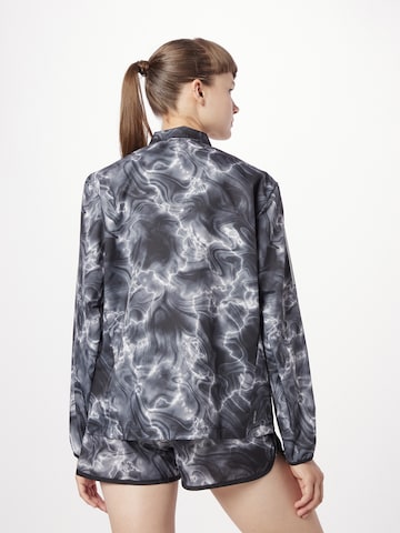 ADIDAS PERFORMANCESportska jakna 'Own The Run Allover Print ' - bijela boja