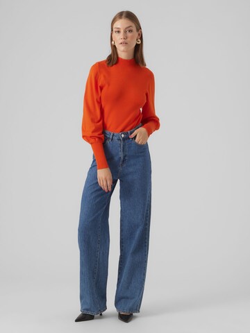 VERO MODA Sweater in Orange