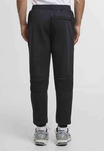 Sergio Tacchini Tapered Sportbroek 'Domino' in Zwart